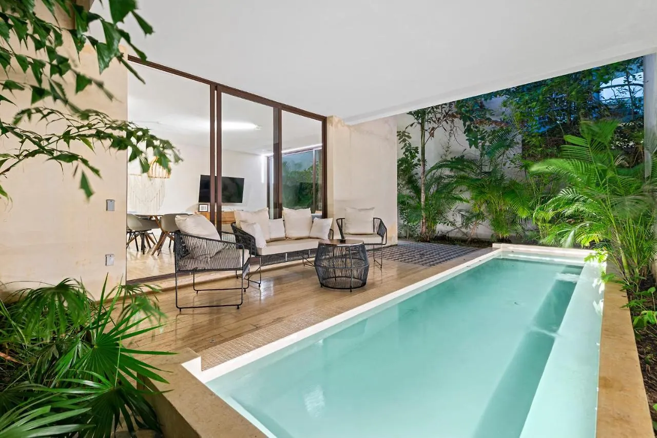 Private Pool Apartment For Groups Tulum